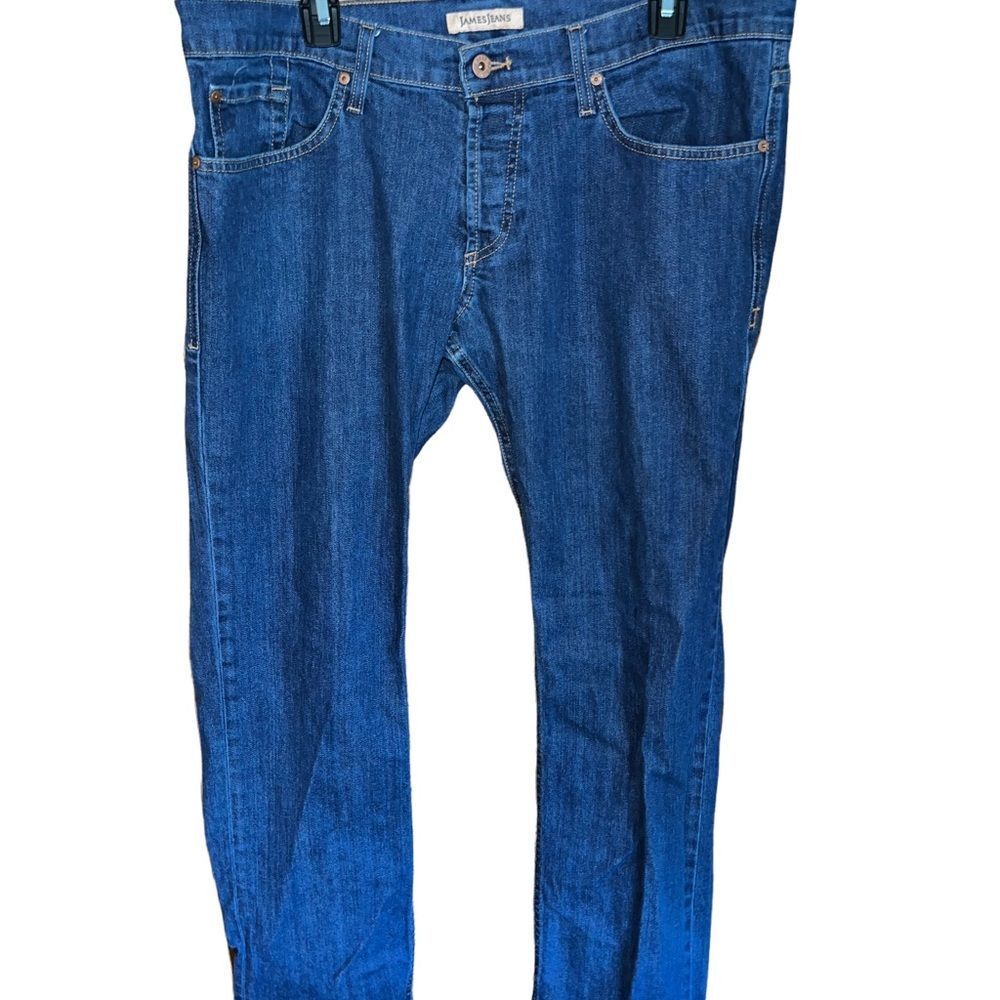 James Jeans Dry‎ medium wash Travis Parliament Straight jeans size 36